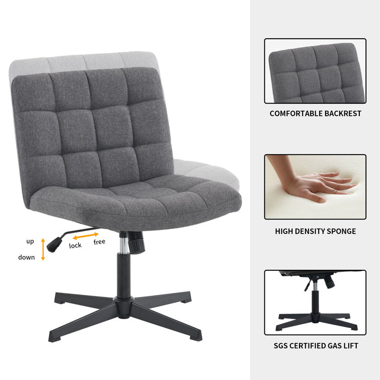 Non swivel office discount chair